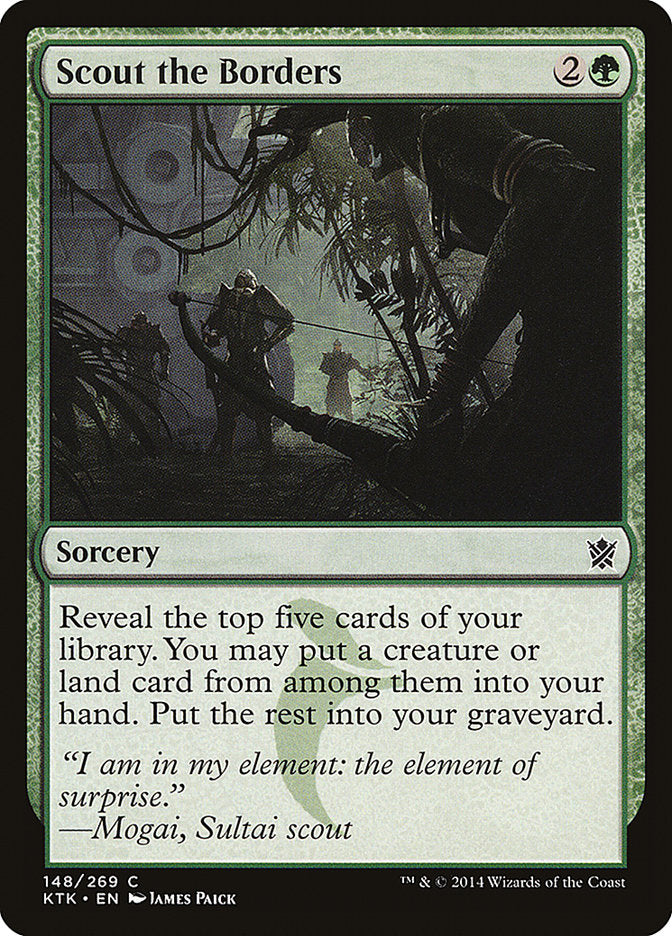 Scout the Borders 148/269 (Khans of Tarkir) 
