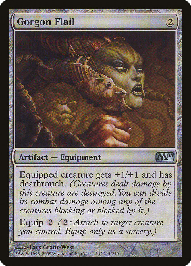 Gorgon Flail 211/249 (Magic 2010 (M10)) 