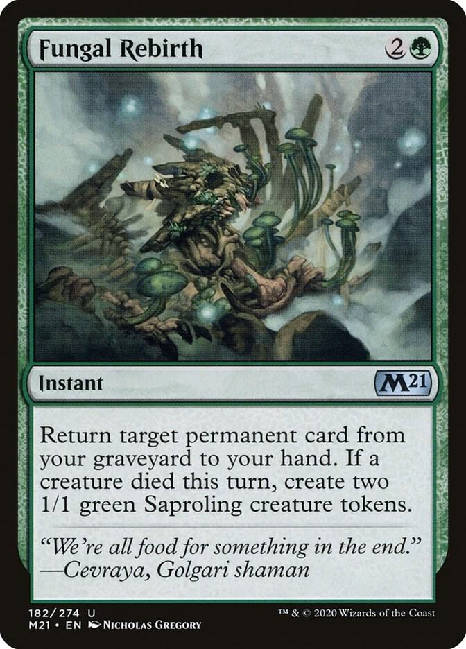 Fungal Rebirth 182/274 (Core Set 2021) 