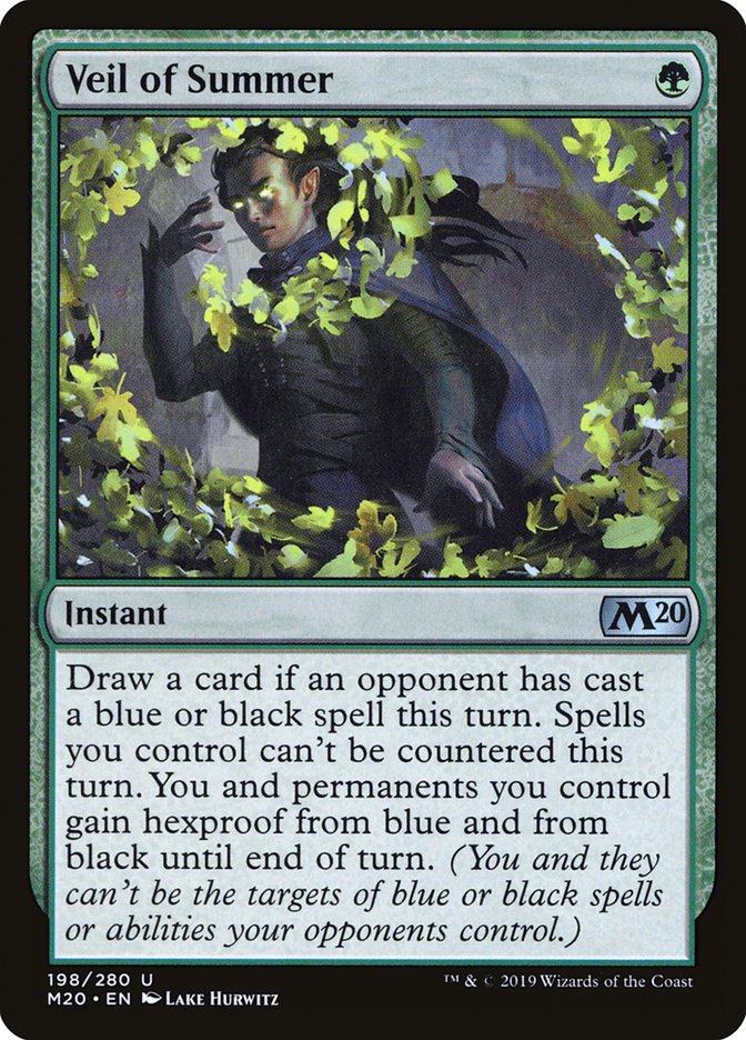 Veil of Summer 198 (Core Set 2020) 