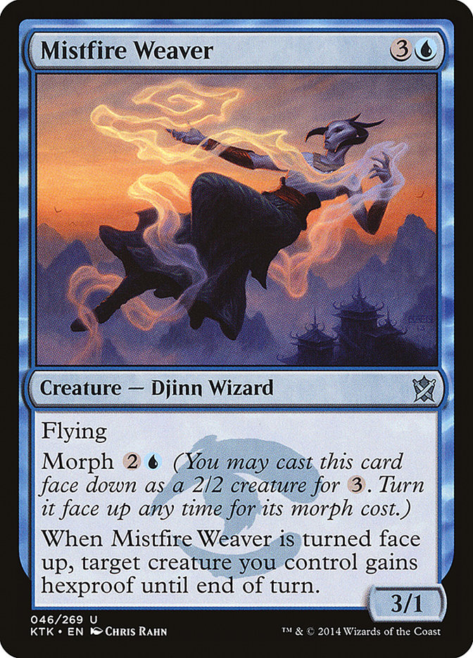 Mistfire Weaver 46/269 (Khans of Tarkir) 