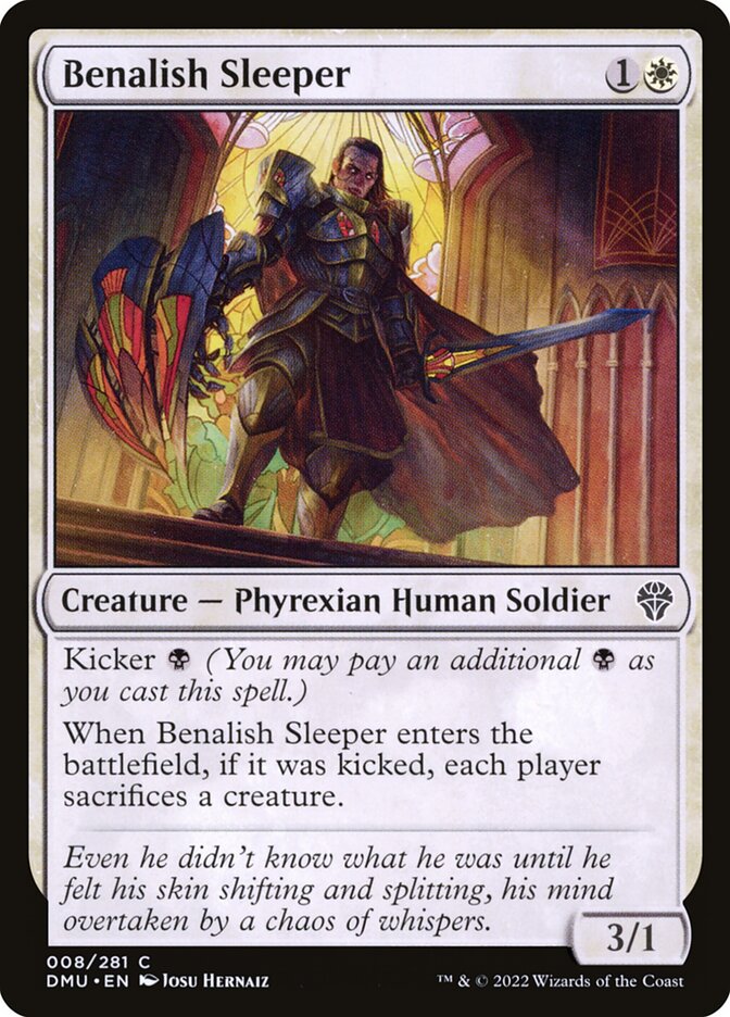 Benalish Sleeper 8/281 (Dominaria United) 
