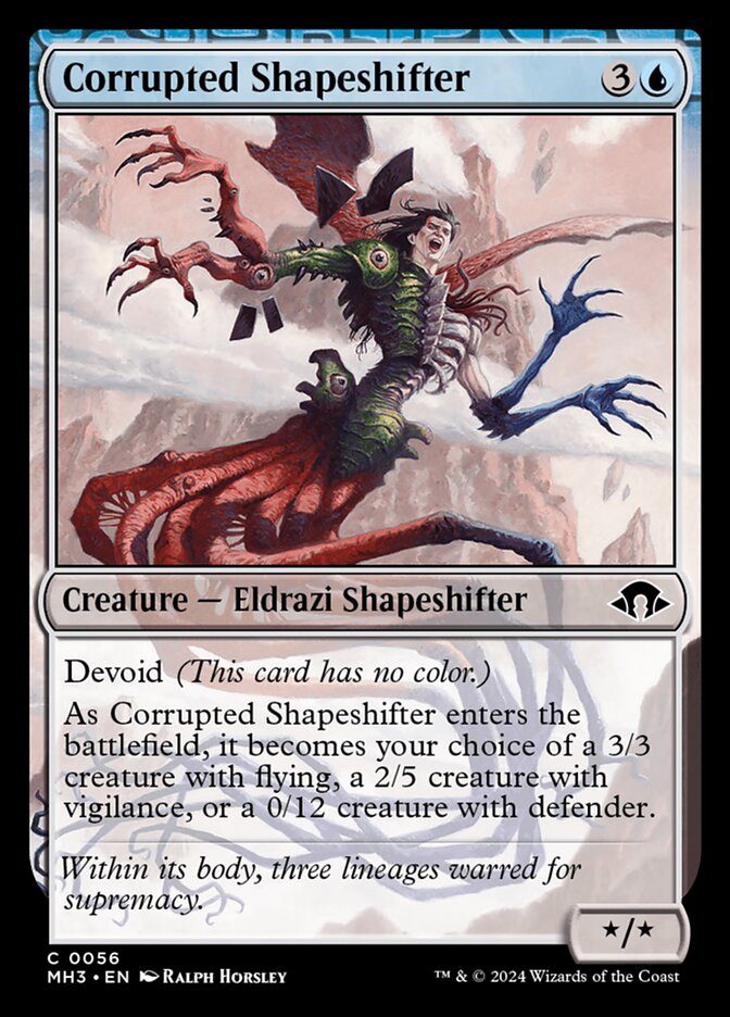 Corrupted Shapeshifter 56/319 (Modern Horizons 3) 