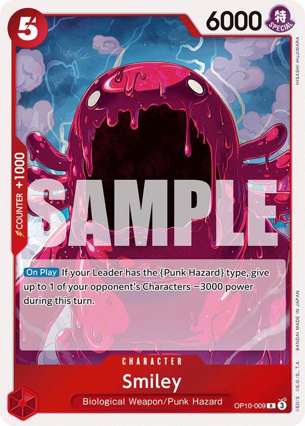 Smiley OP10-009 (Royal Blood)  - Foil