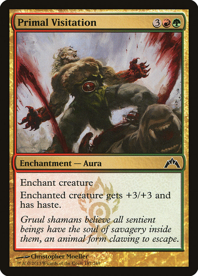Primal Visitation 187/249 (Gatecrash) 