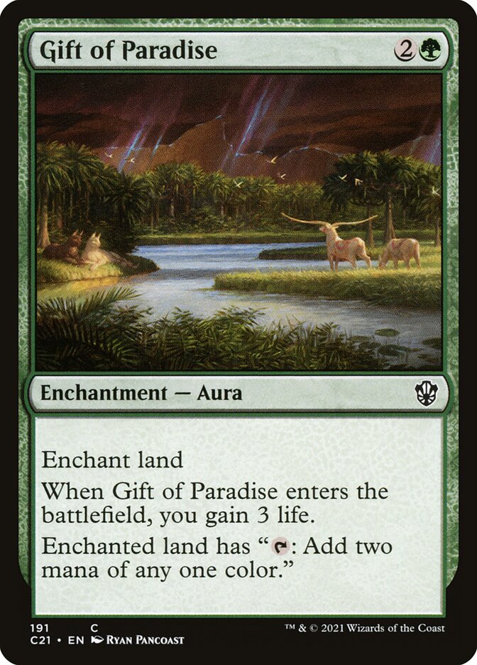 Gift of Paradise 191/81 (Commander 2021) 
