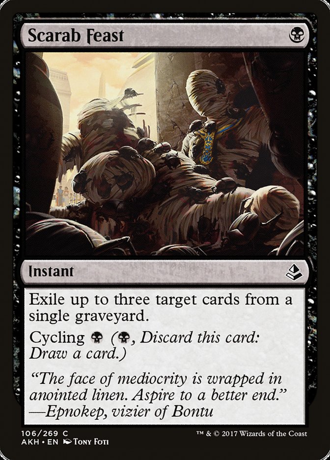 Scarab Feast 106/269 (Amonkhet) 
