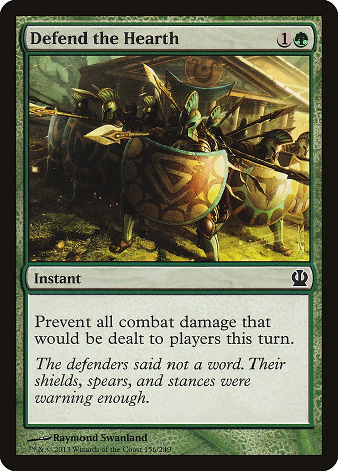 Defend the Hearth 156/249 (Theros) 