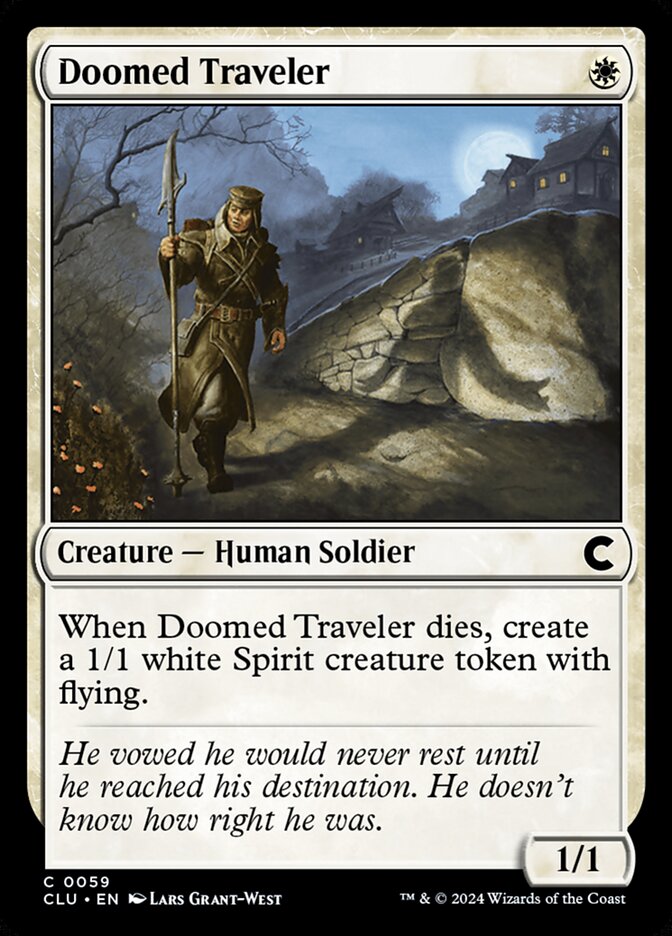 Doomed Traveler 59/284 (Ravnica: Clue Edition) 