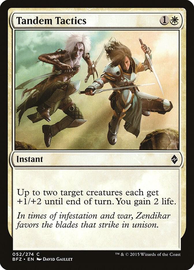 Tandem Tactics 52/274 (Battle for Zendikar) 