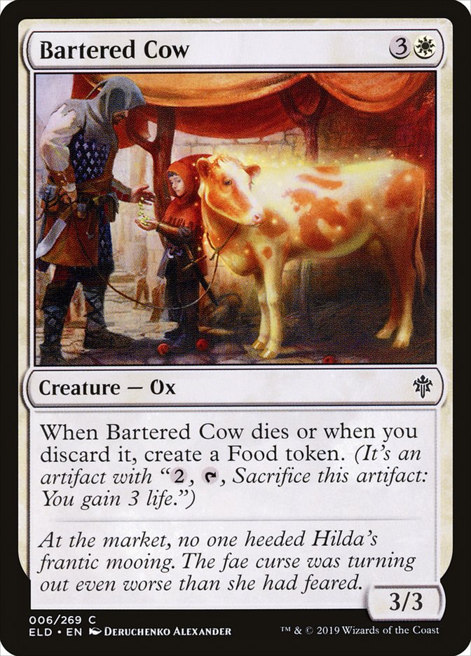 Bartered Cow 6 (Throne of Eldraine) 
