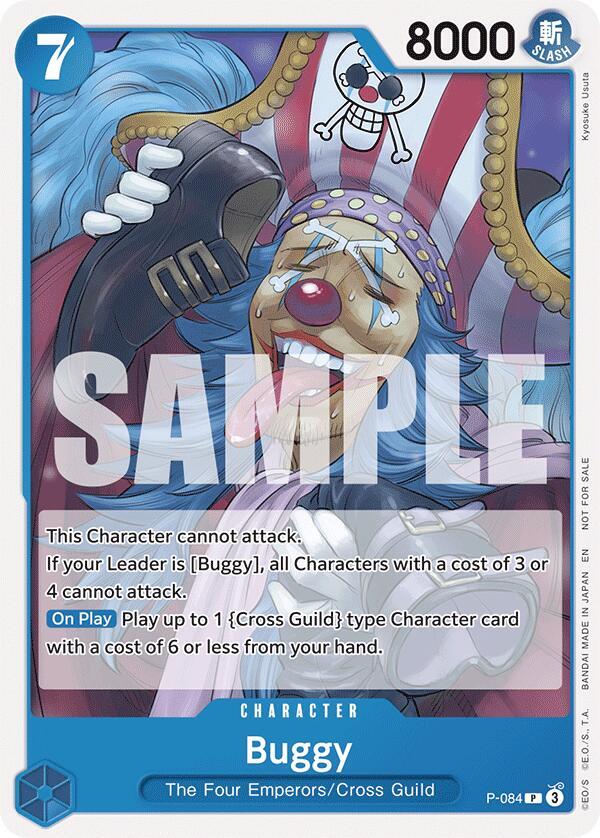 Buggy (OP10 Release Event) P-084 (One Piece Promotion Cards) 