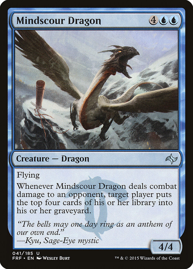 Mindscour Dragon 41/185 (Fate Reforged)  - Foil