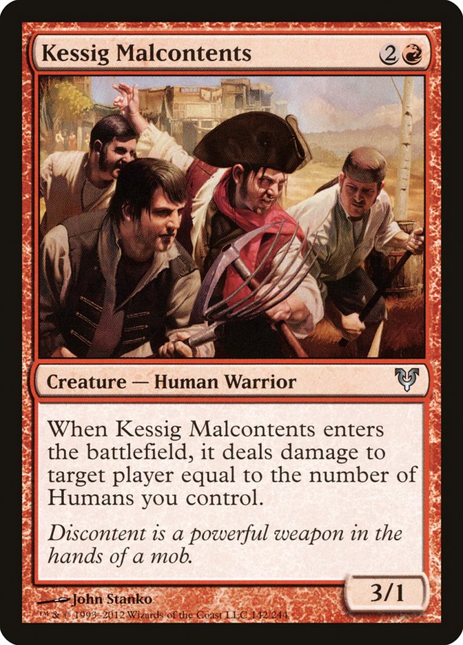 Kessig Malcontents 142/244 (Avacyn Restored) 