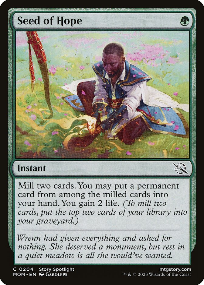 Seed of Hope 204/291 (March of the Machine) 