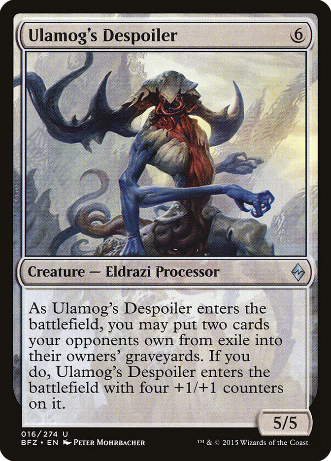 Ulamog's Despoiler 16/274 (Battle for Zendikar) 