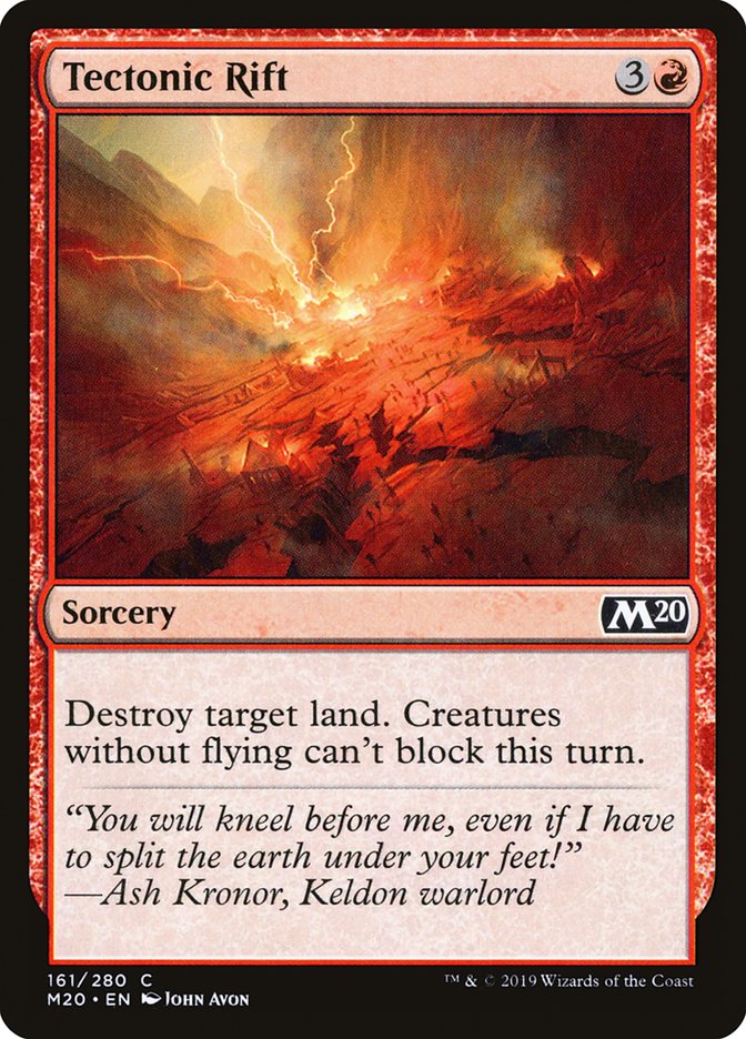 Tectonic Rift 161/280 (Core Set 2020) 