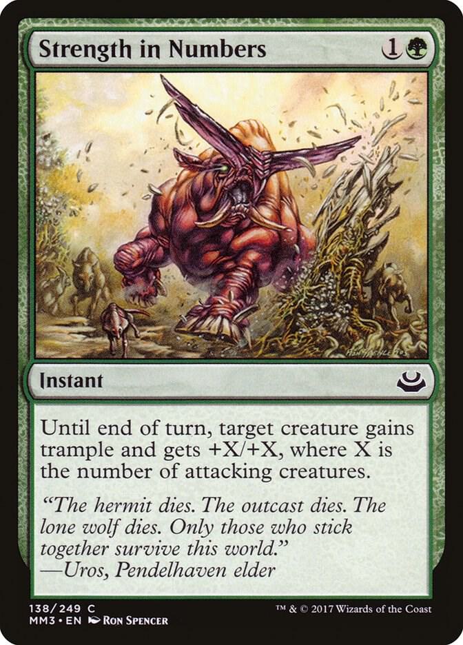 Strength in Numbers 138/249 (Modern Masters 2017) 
