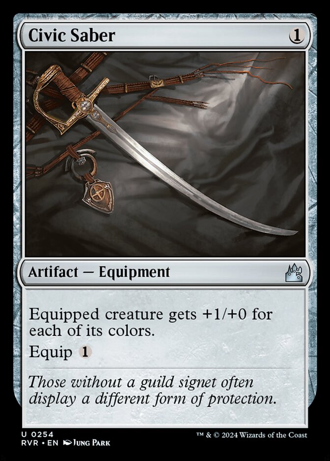 Civic Saber 254/291 (Ravnica Remastered) 