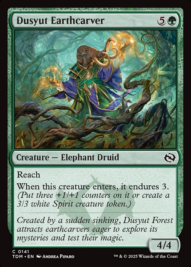 Dusyut Earthcarver 141 (Tarkir: Dragonstorm) 