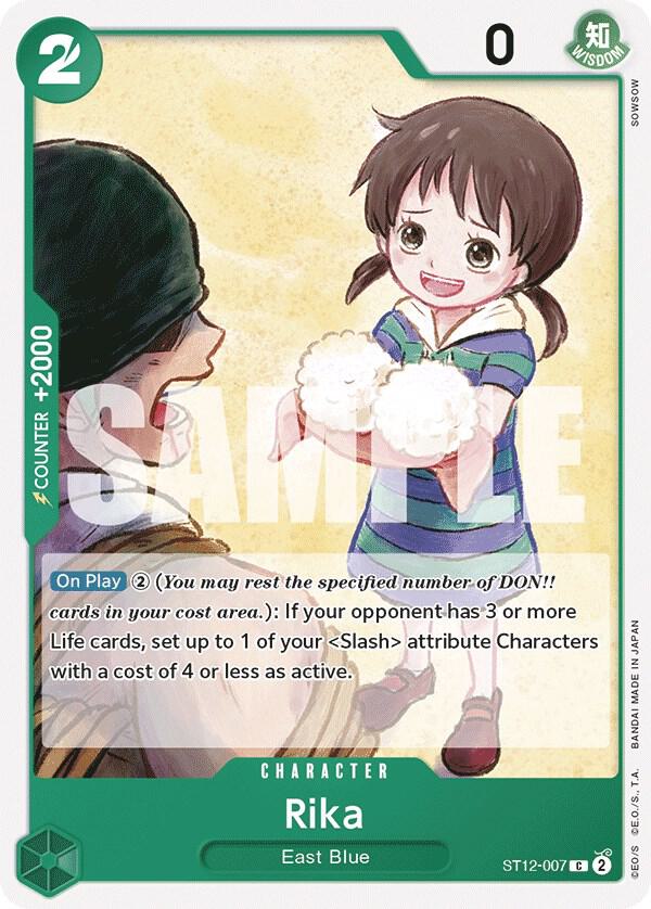 Rika ST12-007 (Starter Deck 12: Zoro and Sanji) 