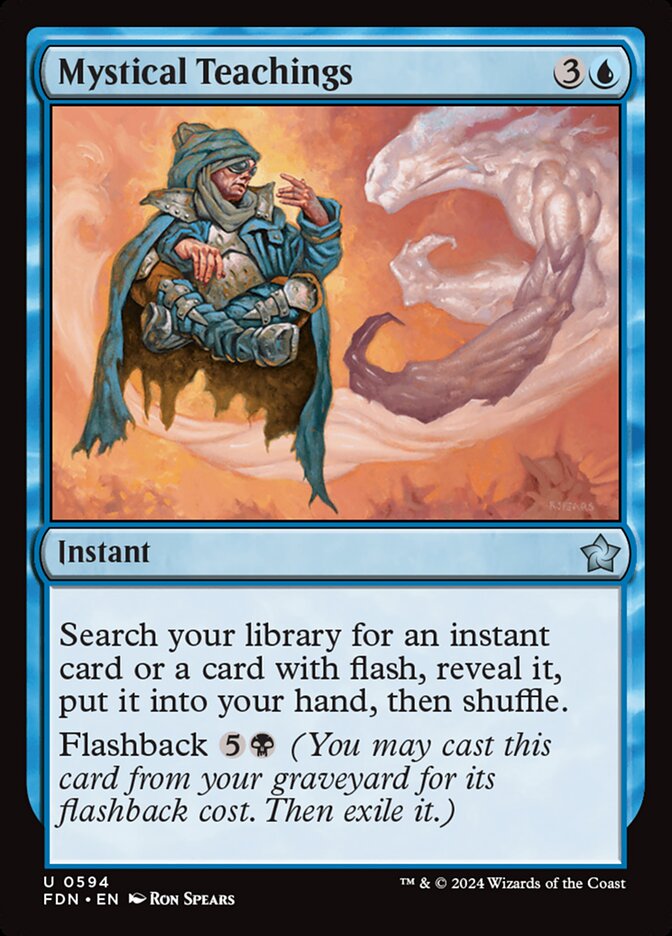 Mystical Teachings 594/291 (Foundations) 