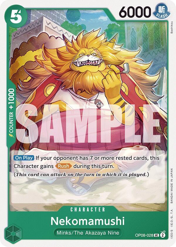Nekomamushi OP08-028 (Two Legends) 