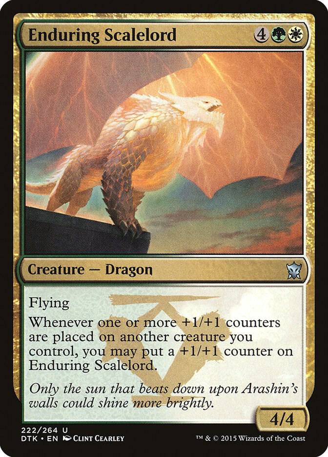 Enduring Scalelord 222/264 (Dragons of Tarkir) 