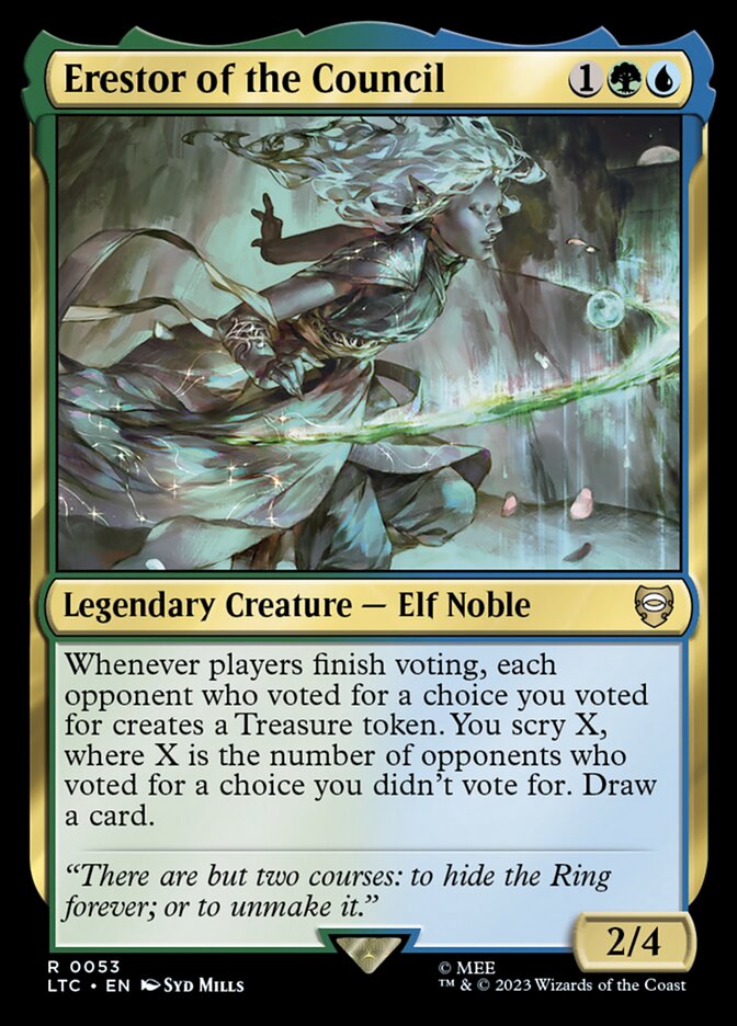 Erestor of the Council 53 (Commander: The Lord of the Rings: Tales of Middle-earth) 
