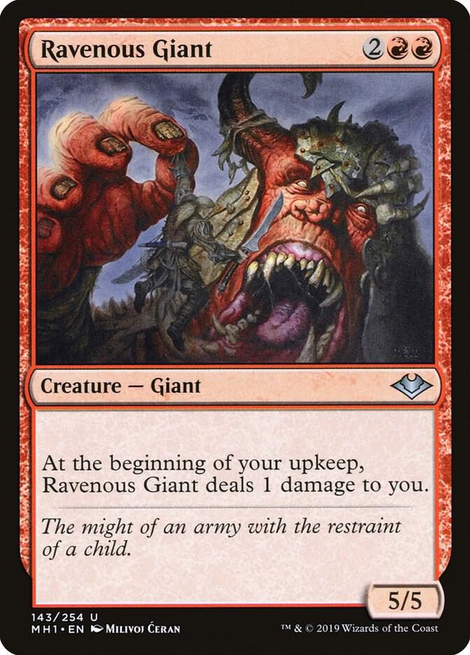 Ravenous Giant 143/254 (Modern Horizons) 