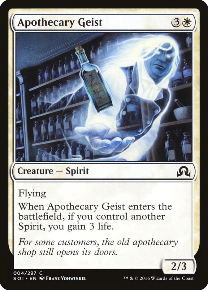 Apothecary Geist 4/297 (Shadows over Innistrad) 