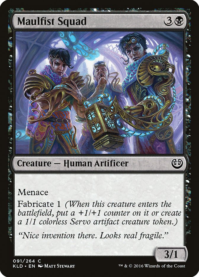 Maulfist Squad 91/264 (Kaladesh) 
