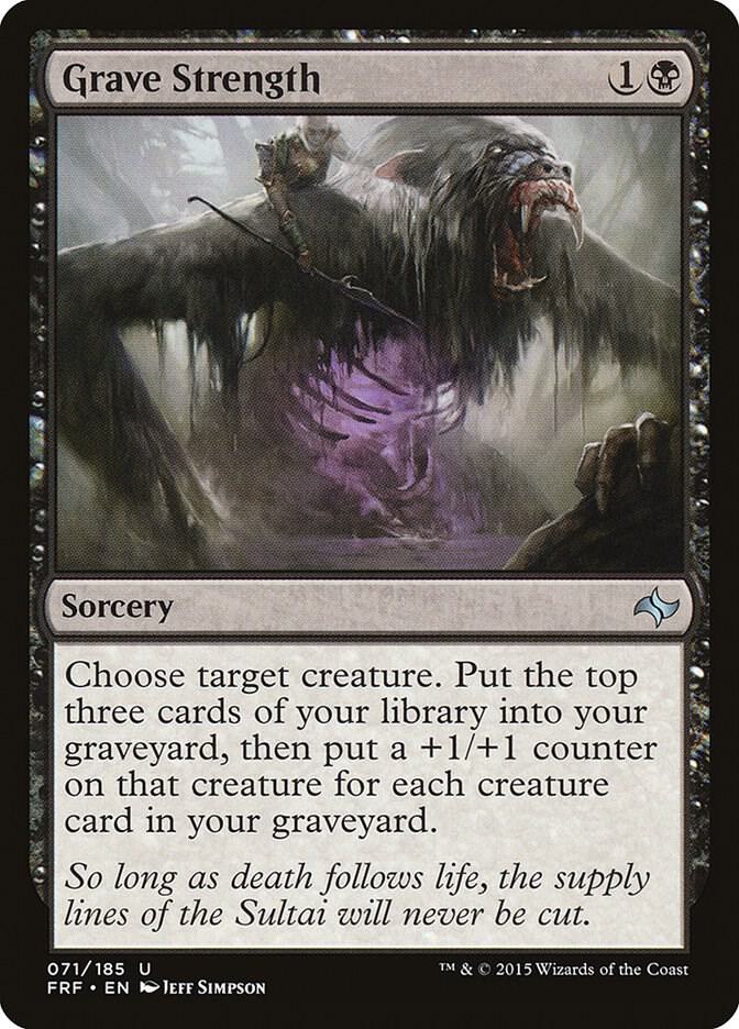 Grave Strength 71/185 (Fate Reforged) 