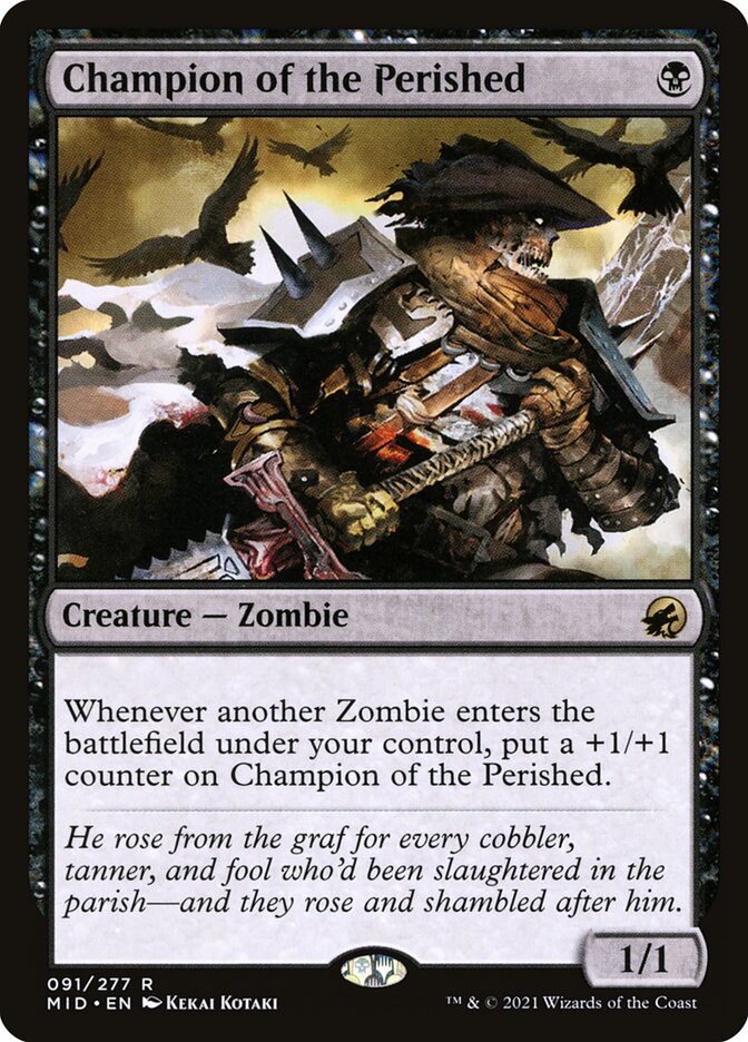 Champion of the Perished 91/277 (Innistrad: Midnight Hunt) 