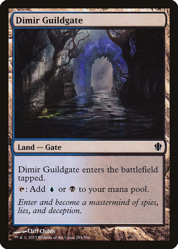 Dimir Guildgate 284/356 (Commander 2013) 