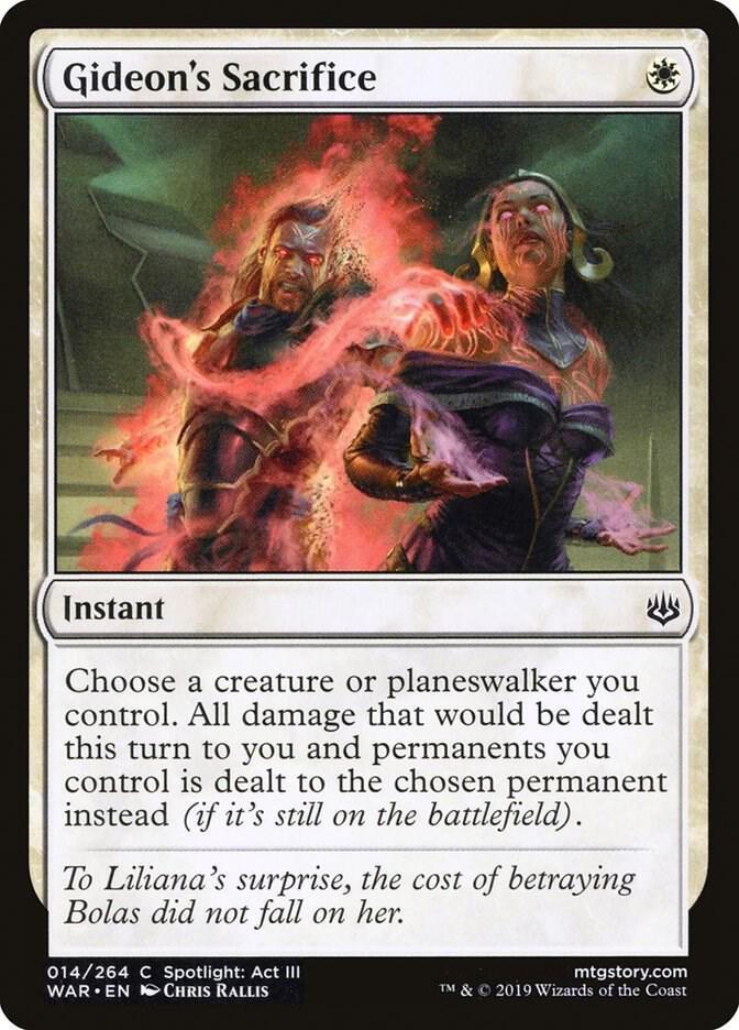 Gideon's Sacrifice 14/264 (War of the Spark) 
