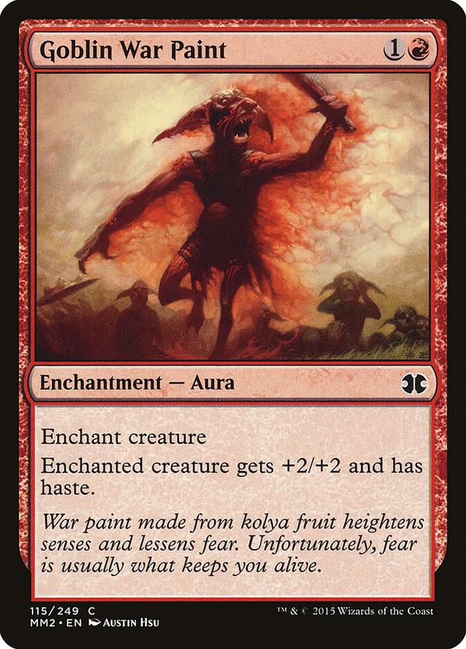 Goblin War Paint 115/249 (Modern Masters 2015) 