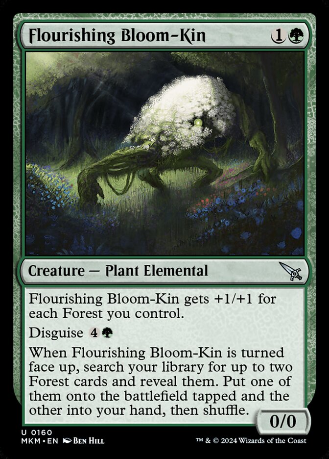 Flourishing Bloom-Kin 160/286 (Murders at Karlov Manor) 