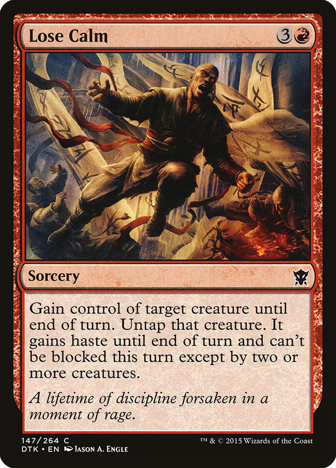 Lose Calm 147/264 (Dragons of Tarkir) 