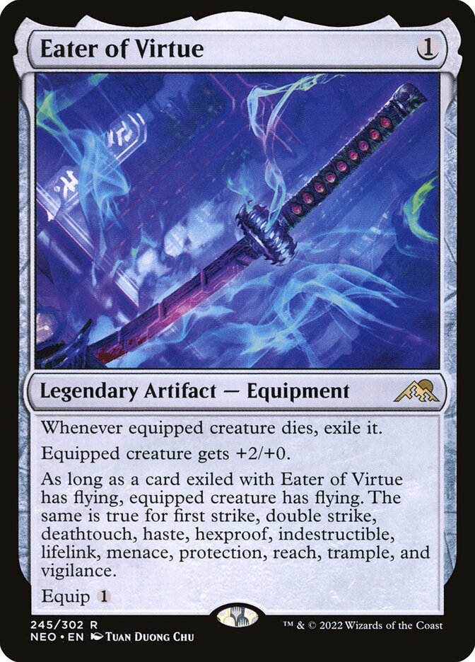 Eater of Virtue 245/302 (Kamigawa: Neon Dynasty) 