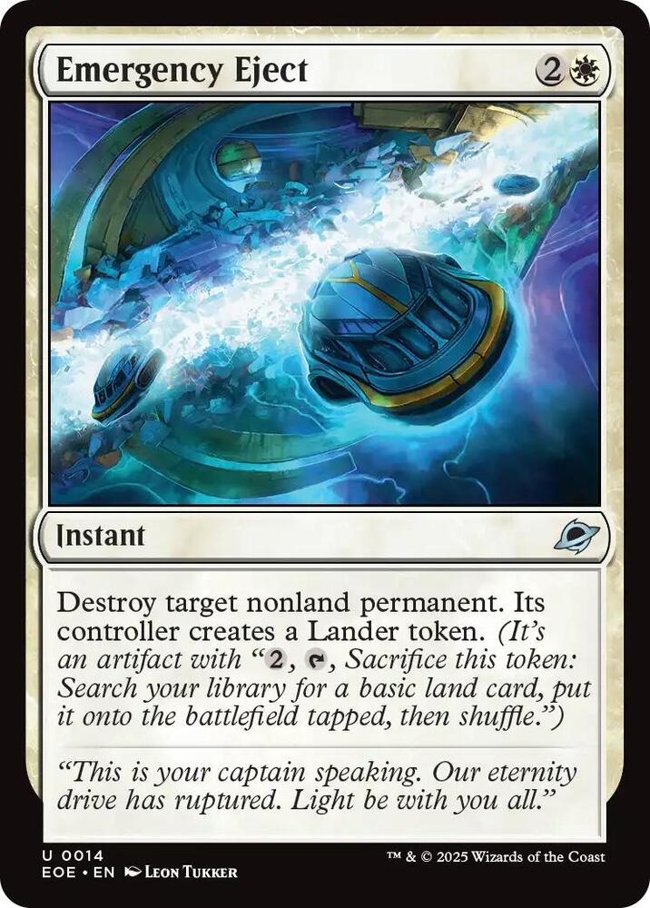 Emergency Eject 14/276 (Edge of Eternities)  - Foil
