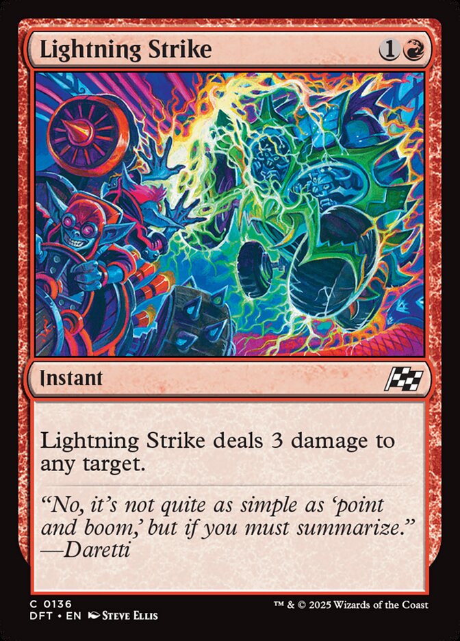 Lightning Strike 136/291 (Aetherdrift) 