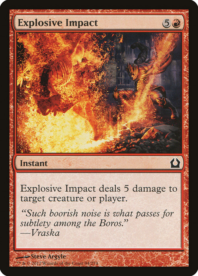 Explosive Impact 94 (Return to Ravnica) 