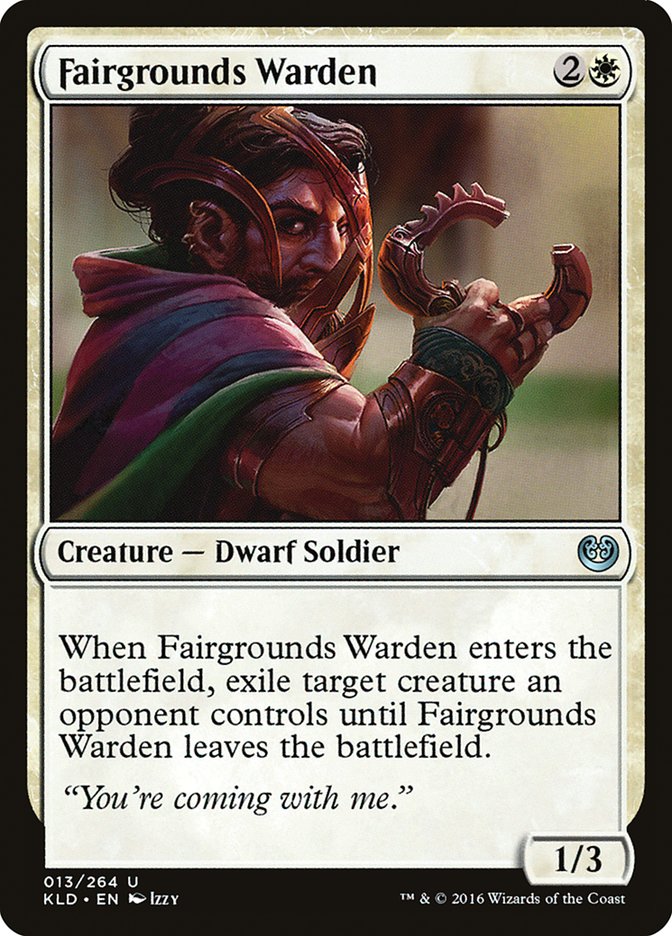 Fairgrounds Warden 13/264 (Kaladesh) 