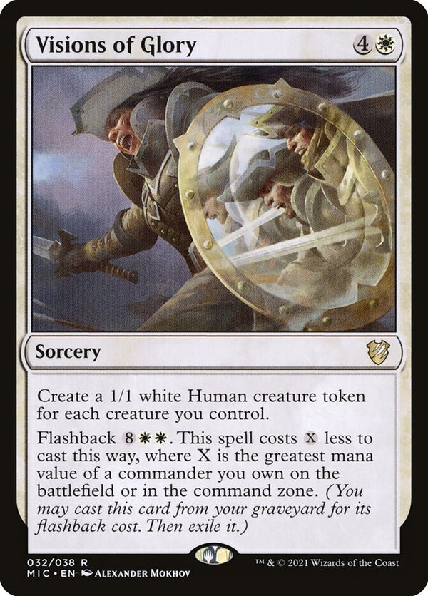 Visions of Glory 32/38 (Commander: Innistrad: Midnight Hunt) 