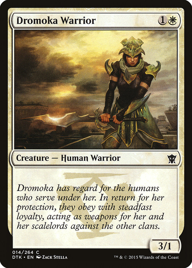 Dromoka Warrior 14/264 (Dragons of Tarkir) 