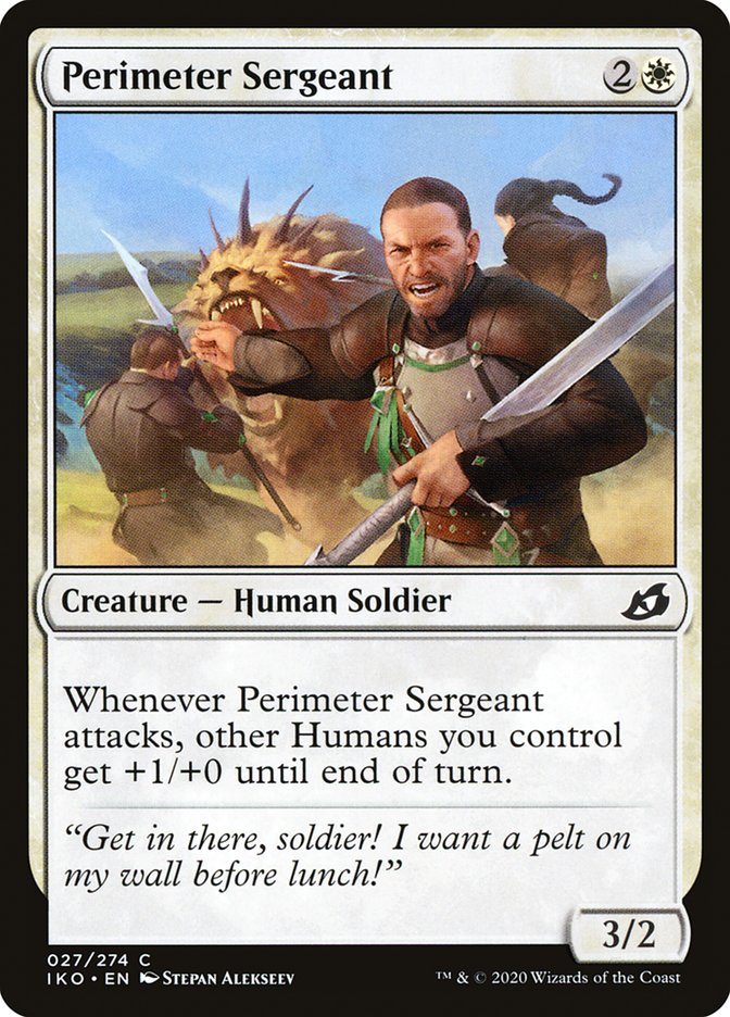 Perimeter Sergeant 27/274 (Ikoria: Lair of Behemoths) 