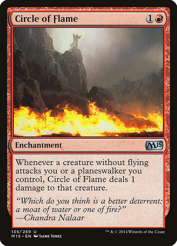 Circle of Flame 135 (Magic 2015 (M15)) 