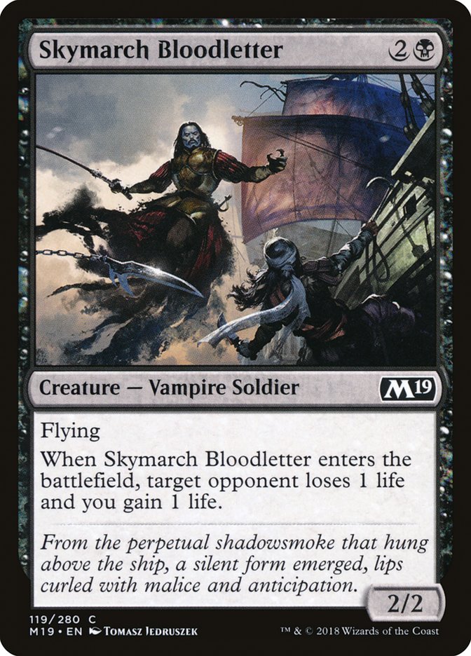 Skymarch Bloodletter 119/280 (Core Set 2019) 