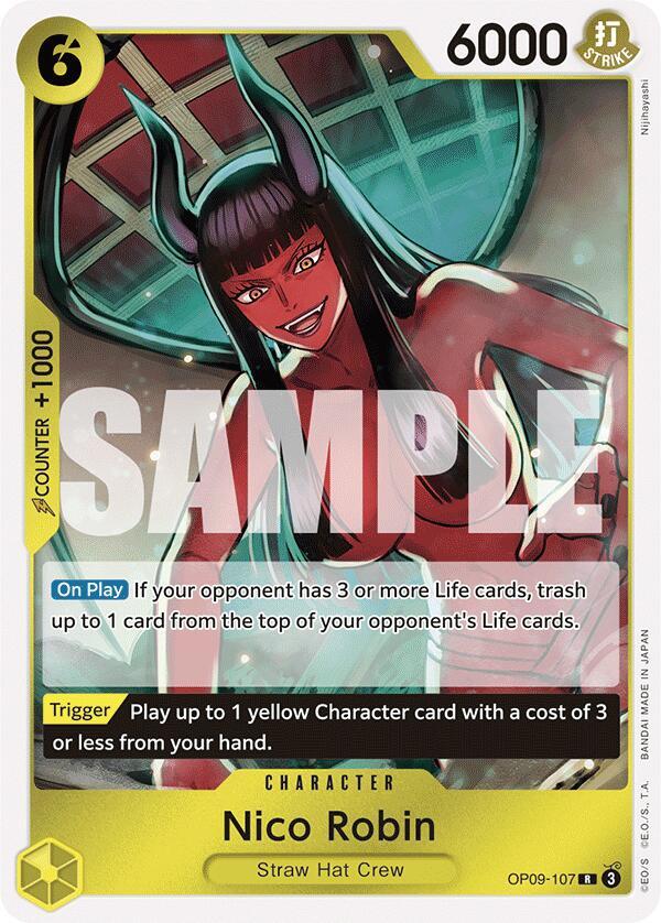 Nico Robin OP09-107 (Emperors in the New World)  - Foil
